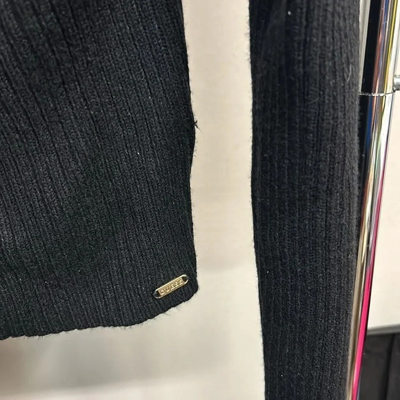 Guess Alanis Zip Sweater Black Medium. NWT - Picture 2 of 7